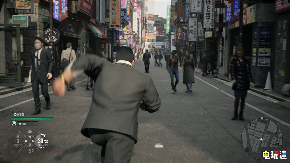 名越稔洋新作《龙帮》公开新游戏画面